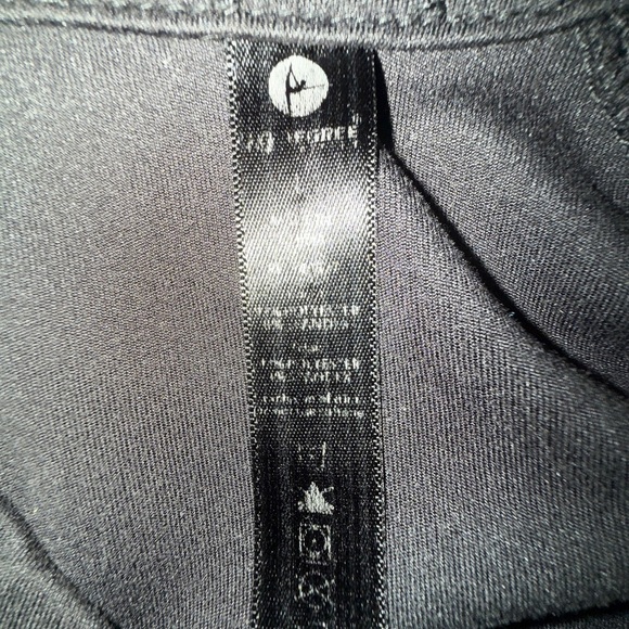 90 Degree by Reflex Women’s Black Quarter Zip Pullover Long Sleeve Top Size L - Picture 9 of 12